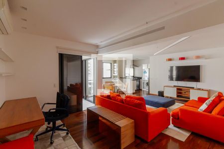 Sala de apartamento à venda com 1 quarto, 82m² em Itaim Bibi, São Paulo