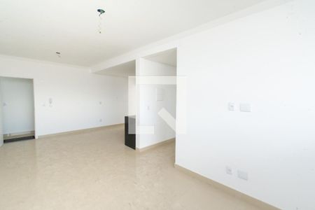 Sala de apartamento à venda com 2 quartos, 71m² em Inconfidentes, Contagem
