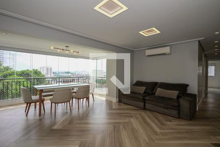 Sala de apartamento para alugar com 3 quartos, 122m² em Jardim Caboré, São Paulo