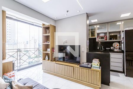 Sala de apartamento à venda com 2 quartos, 52m² em Vila Olímpia, São Paulo