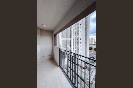 Varanda da Sala de apartamento para alugar com 2 quartos, 50m² em Belenzinho, São Paulo