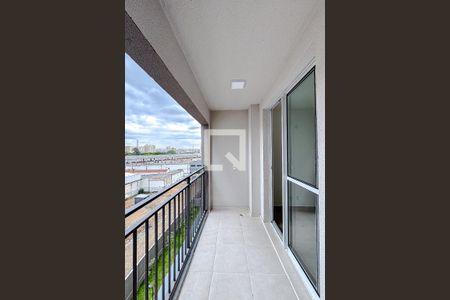 Varanda da Sala de apartamento para alugar com 2 quartos, 50m² em Belenzinho, São Paulo