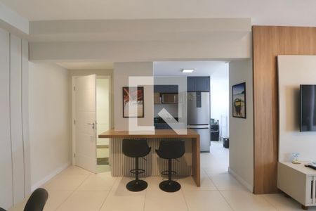 Sala de apartamento para alugar com 3 quartos, 100m² em Centro, Guarujá