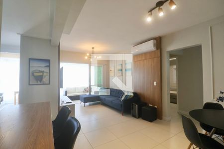 Sala de apartamento para alugar com 3 quartos, 100m² em Centro, Guarujá
