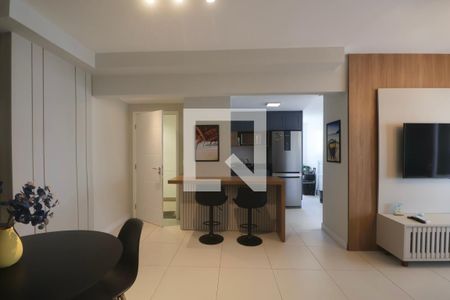 Sala de apartamento para alugar com 3 quartos, 100m² em Centro, Guarujá