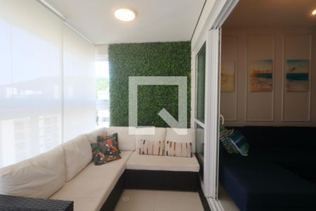 Varanda de apartamento para alugar com 3 quartos, 100m² em Centro, Guarujá