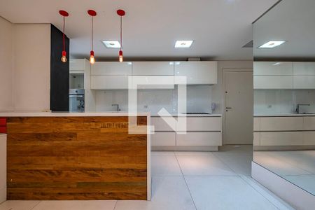 Sala/Cozinha de apartamento para alugar com 3 quartos, 87m² em Cerqueira César, São Paulo