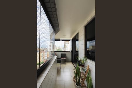 Varanda da Sala de apartamento à venda com 3 quartos, 116m² em Castelo, Belo Horizonte