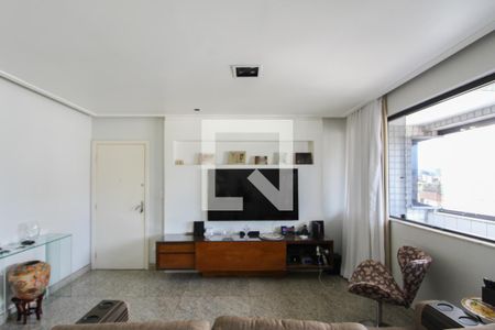 Sala de apartamento à venda com 3 quartos, 116m² em Castelo, Belo Horizonte
