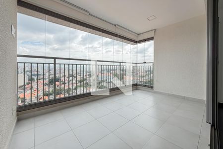 Varanda da Sala de apartamento para alugar com 3 quartos, 79m² em Vila Dom Pedro I, São Paulo