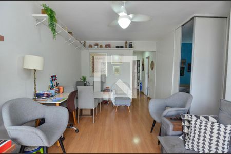 Sala de apartamento à venda com 2 quartos, 92m² em Tijuca, Rio de Janeiro