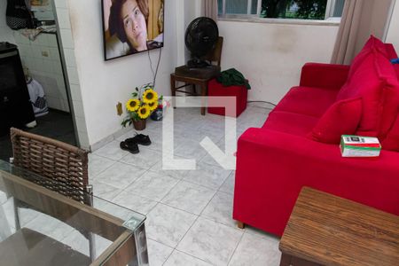Sala de apartamento para alugar com 1 quarto, 50m² em Campo Grande, Rio de Janeiro
