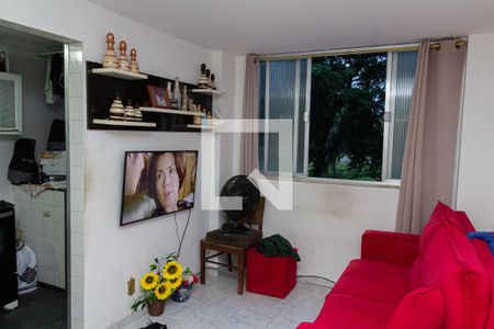 Sala de apartamento para alugar com 1 quarto, 50m² em Campo Grande, Rio de Janeiro