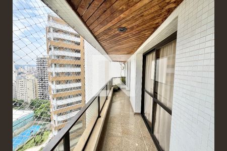 Varanda da Sala de apartamento à venda com 4 quartos, 143m² em Santana, São Paulo