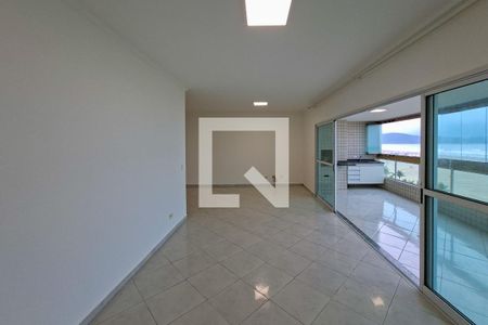Sala de apartamento para alugar com 3 quartos, 170m² em Guilhermina, Praia Grande