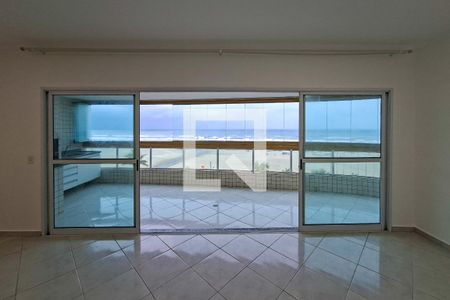 Varanda da sala de apartamento para alugar com 3 quartos, 170m² em Guilhermina, Praia Grande