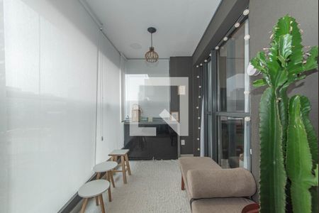 Varanda de apartamento para alugar com 1 quarto, 38m² em Brooklin, São Paulo