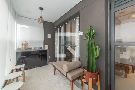 Varanda de apartamento para alugar com 1 quarto, 38m² em Brooklin, São Paulo