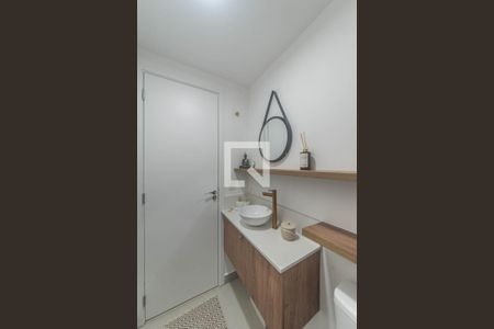 Lavabo de apartamento para alugar com 1 quarto, 38m² em Brooklin, São Paulo