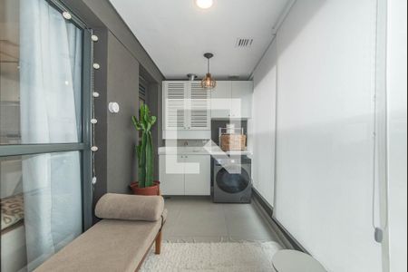 Varanda de apartamento para alugar com 1 quarto, 38m² em Brooklin, São Paulo