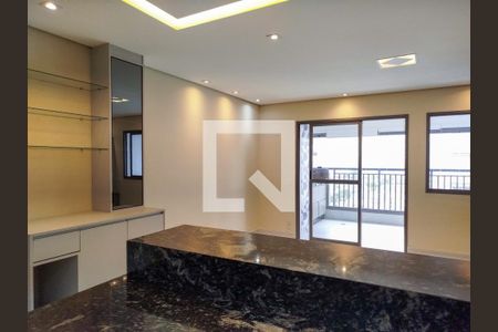 Sala com cozinha americana de apartamento à venda com 1 quarto, 85m² em Vila Zilda, São Paulo