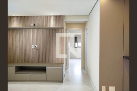 Sala com cozinha americana de apartamento à venda com 1 quarto, 85m² em Vila Zilda, São Paulo