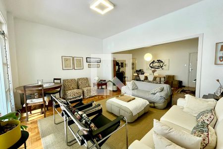 Sala  de apartamento à venda com 4 quartos, 176m² em Copacabana, Rio de Janeiro
