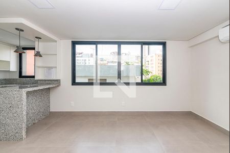 Sala de apartamento para alugar com 2 quartos, 70m² em Gutierrez, Belo Horizonte