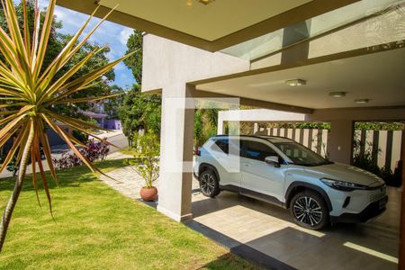 Vista da sala de casa de condomínio para alugar com 5 quartos, 660m² em São Paulo Ii, Cotia