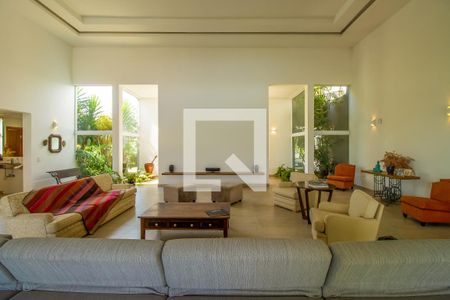 Sala de casa de condomínio para alugar com 5 quartos, 660m² em São Paulo Ii, Cotia