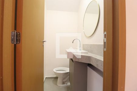 Lavabo de casa de condomínio para alugar com 3 quartos, 81m² em Granja Marileusa, Uberlândia