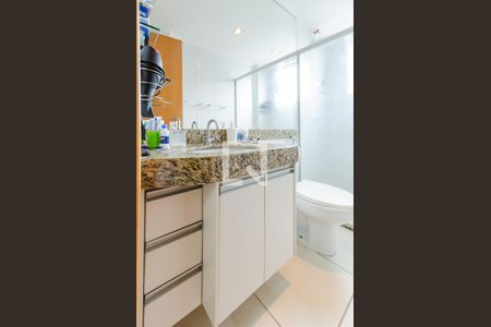 Banheiro suíte de apartamento para alugar com 3 quartos, 102m² em Nova Suíça, Belo Horizonte