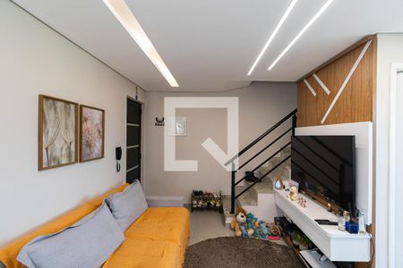 Sala e Cozinha  de apartamento à venda com 2 quartos, 65m² em Vila Ré, São Paulo