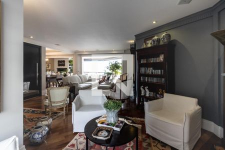 Sala de apartamento à venda com 4 quartos, 248m² em Perdizes, São Paulo