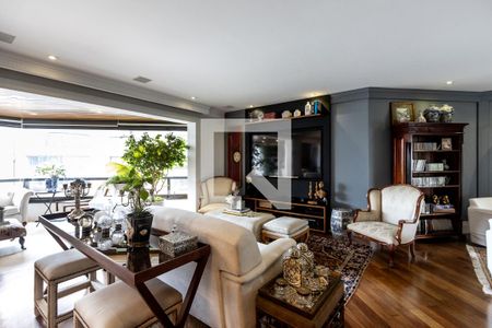 Sala de apartamento à venda com 4 quartos, 248m² em Perdizes, São Paulo