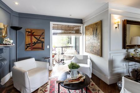 Sala de apartamento à venda com 4 quartos, 248m² em Perdizes, São Paulo