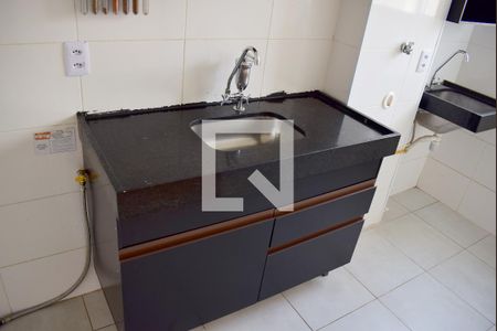 Cozinha - Armários de apartamento para alugar com 2 quartos, 44m² em Vila Guiomar, Ribeirão Preto