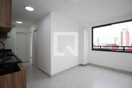 Sala de apartamento para alugar com 2 quartos, 39m² em Moinho Velho, São Paulo