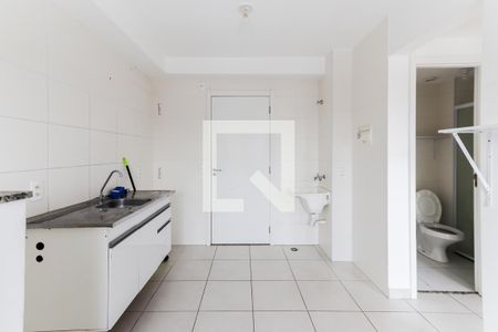 Sala / Cozinha / Lavanderia de apartamento para alugar com 2 quartos, 33m² em Jardim Celeste, São Paulo