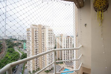 Varanda da Sala de apartamento à venda com 2 quartos, 56m² em Jardim Iris, São Paulo