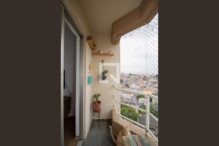 Varanda da Sala de apartamento à venda com 2 quartos, 56m² em Jardim Iris, São Paulo