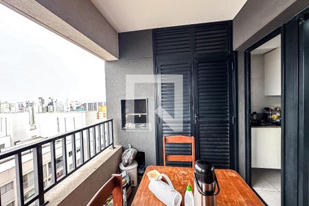 Varanda da Sala de apartamento para alugar com 2 quartos, 50m² em Brás, São Paulo