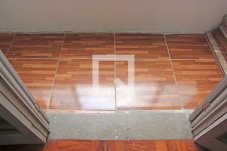 Varanda do Quarto 1 de apartamento para alugar com 1 quarto, 40m² em Ponta da Praia, Santos