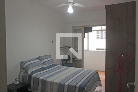 Quarto 1 de apartamento para alugar com 1 quarto, 40m² em Ponta da Praia, Santos