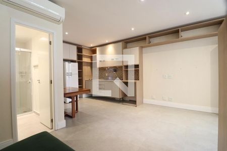 Sala/Cozinha de apartamento à venda com 1 quarto, 41m² em Vila Romana, São Paulo