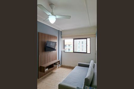 Sala de apartamento para alugar com 1 quarto, 46m² em Vila Caiçara, Praia Grande