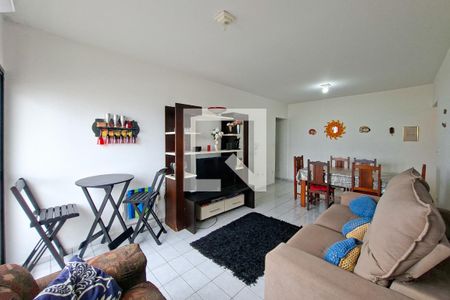 Sala de apartamento para alugar com 1 quarto, 61m² em Guilhermina, Praia Grande