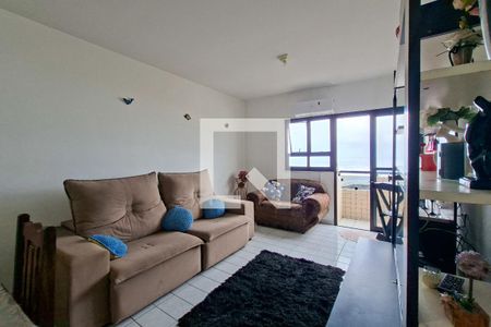 Sala de apartamento para alugar com 1 quarto, 61m² em Guilhermina, Praia Grande