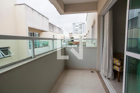 Varanda de apartamento para alugar com 2 quartos, 71m² em Santa Mônica, Uberlândia