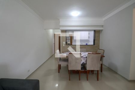 Sala de apartamento para alugar com 2 quartos, 90m² em Vila Julia, Guarujá